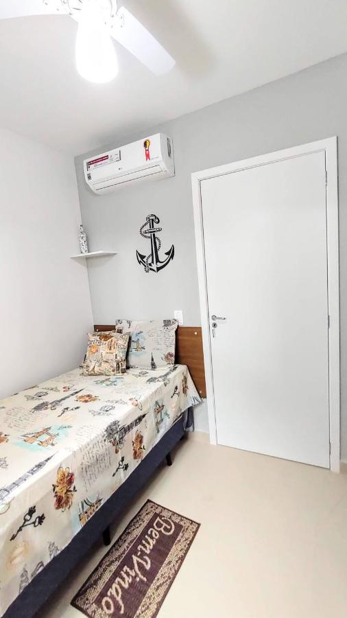 Apto Centro Ubatuba Com Varanda Gourmet, Suite E Piscina Exterior foto