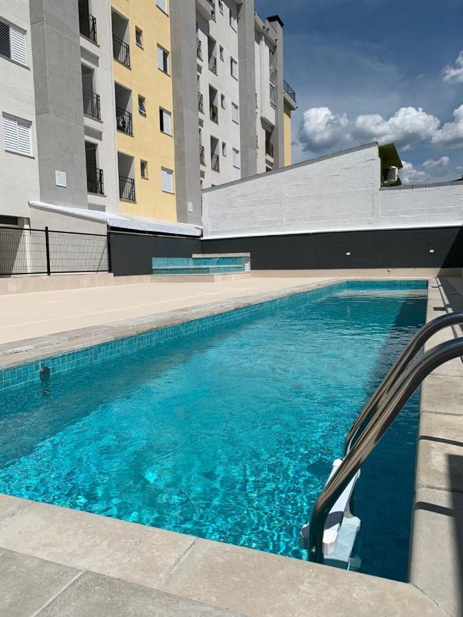 Apto Centro Ubatuba Com Varanda Gourmet, Suite E Piscina Exterior foto